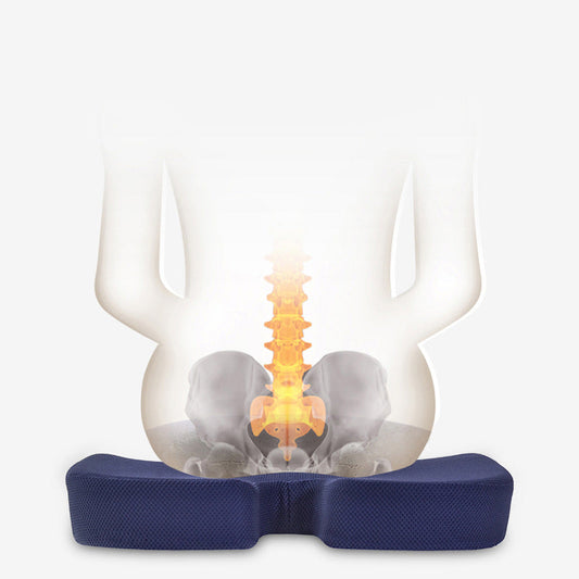 Car Seat Cushion Office Waist Cushion One Set Of Summer Gel Cushion Breathable Seat Cushion Hip Beauty Cushion Set eprolo