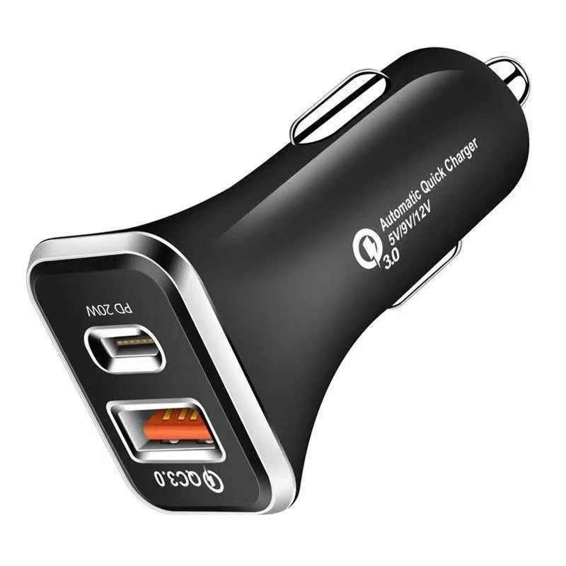 PD car charger TYPE-C fast charging car charging head CE certified 18W charger QC3.0 eprolo