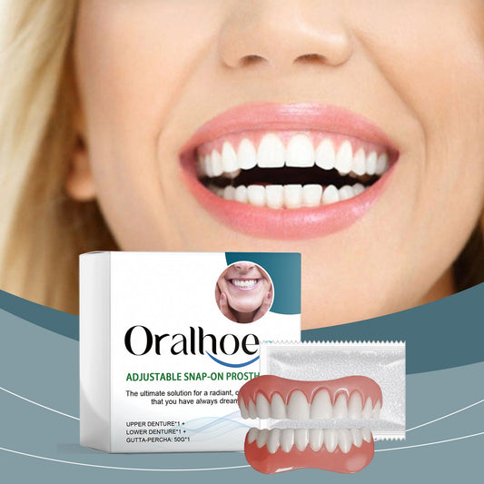 Silicone Denture Repair Set, Everyday To Enhance The Beauty Of Smile Comfortable Material Modification Teeth eprolo