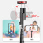 New 150cm Long Selfie Stick Tripod Carbon Fiber Plastic Detachable Remote Control AB202 Max Phone Compatibility Rotatable eprolo