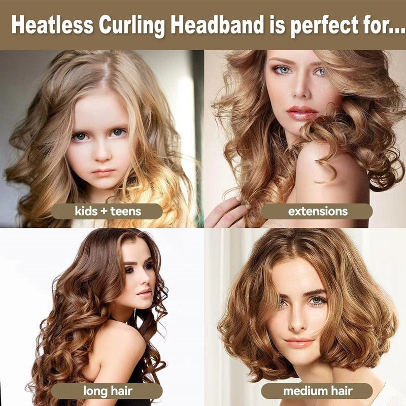 Heat-free lazy artifact curling iron sponge foam sleeping curling iron big wave curling four-piece set eprolo