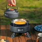 New Explorer 4000W infrared camping stove: portable, windproof, with electronic ignition for outdoor cooking. eprolo