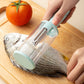 Multifunctional Peeler With Storage Box The Ultimate Solution For Peeling Vegetables, Fruits, And Scaling Fish eprolo