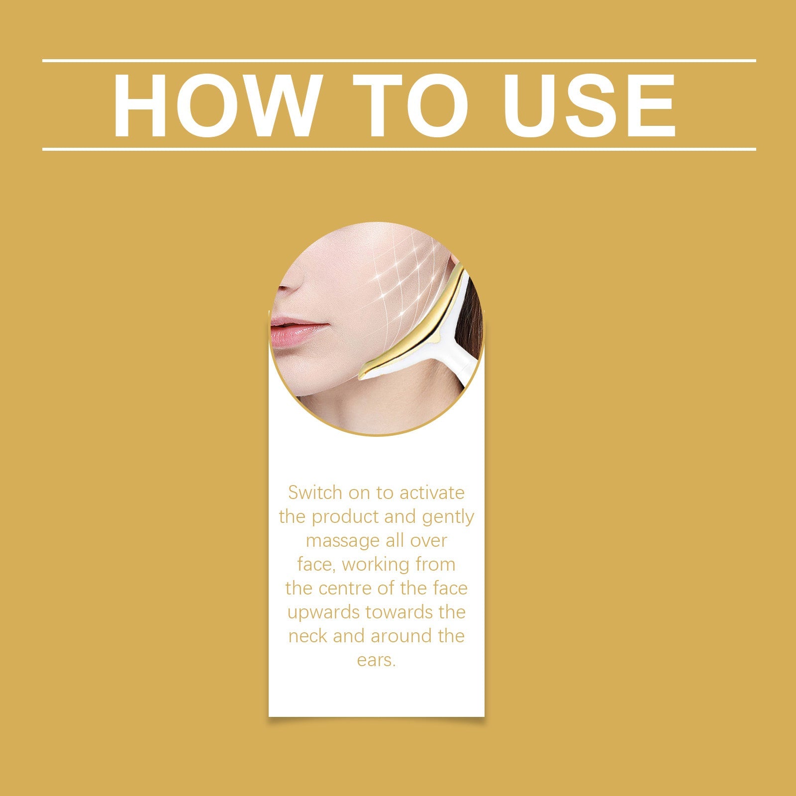 Face Firming Machine Face Lift Massage Gentle Comfort Repair Small Portable Massager eprolo