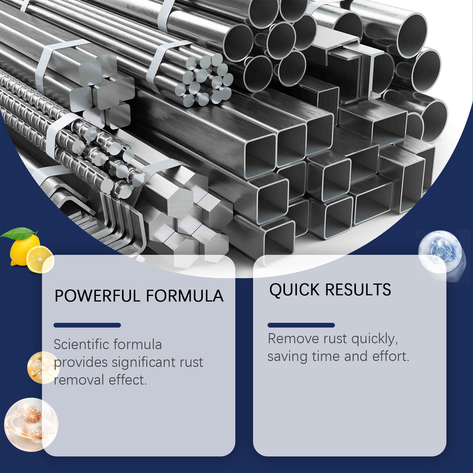 Rayhong Metal Rust Remover, Vehicle Cleaning Paint Tire Rust Remover And Rust Remover Curing Agent eprolo