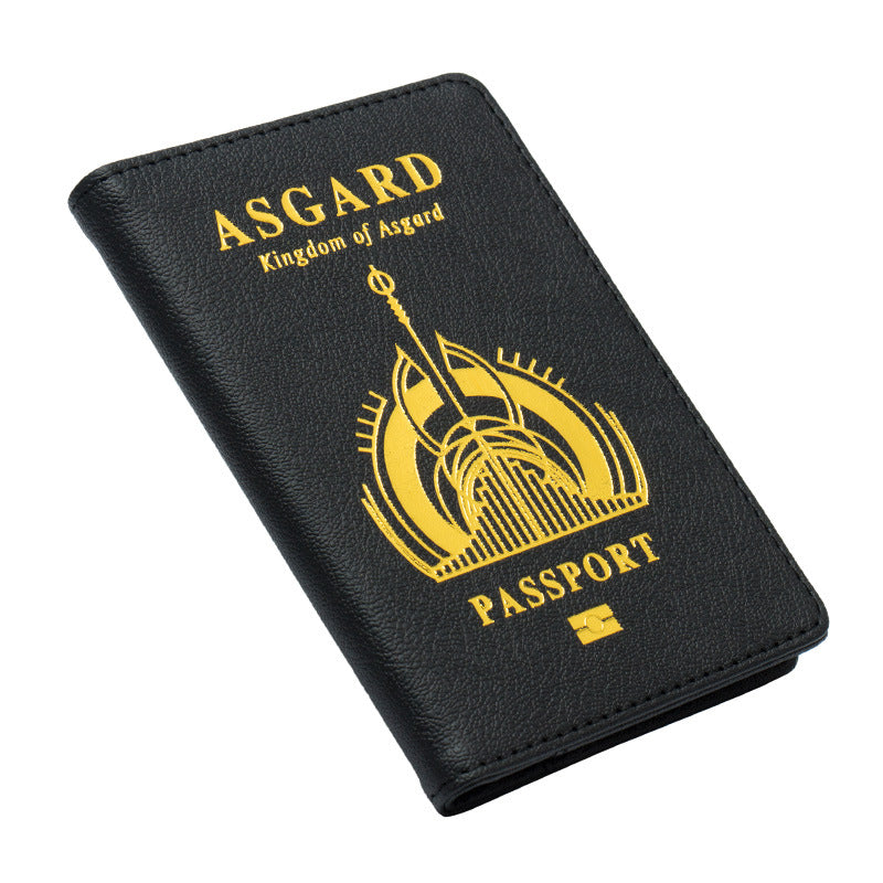 Batman Passport Holder Black Panther Kingdom Passport Set Marvel Hero Ticket Holder eprolo