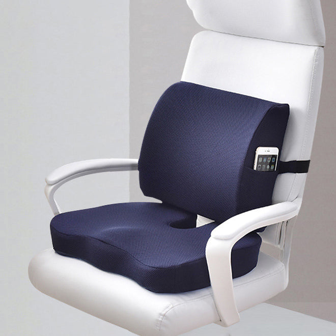 Car Seat Cushion Office Waist Cushion One Set Of Summer Gel Cushion Breathable Seat Cushion Hip Beauty Cushion Set eprolo