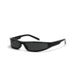 Narrow frame sunglasses for men personality trend futuristic style colorful sunglasses for women eprolo
