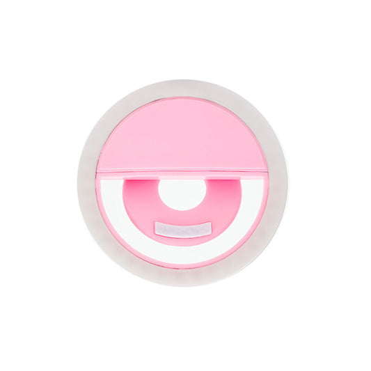 RK-12 Mobile Phone Fill Light Wholesale Live Beauty Selfie Lighting Round Flash Charging LED Fill Light eprolo