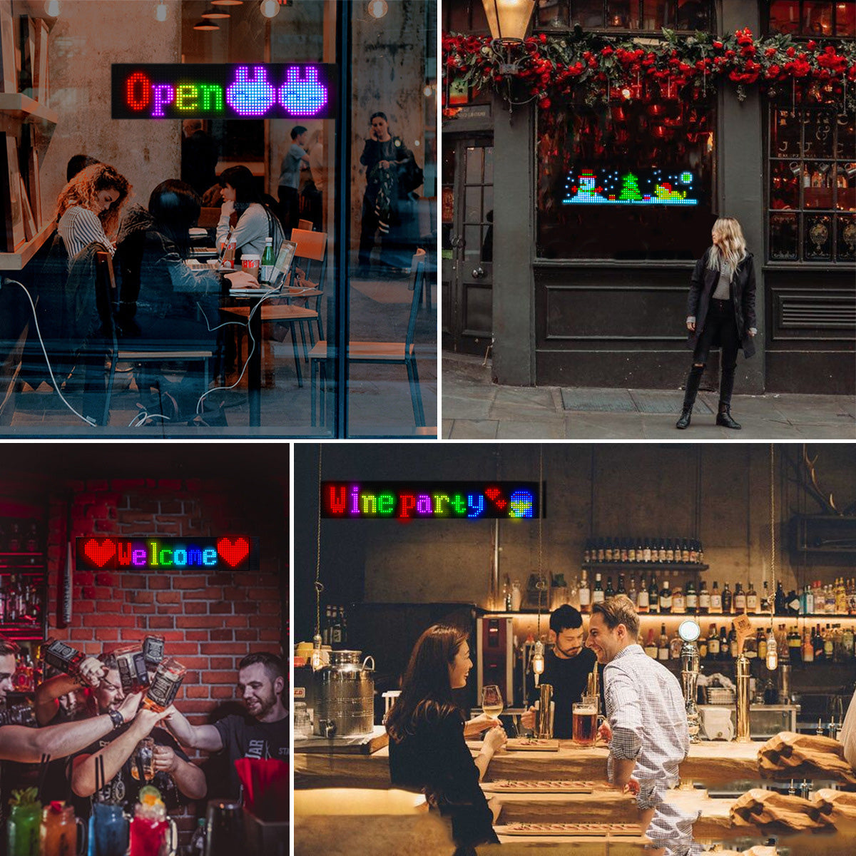 Flexible LED Advertising Screen LED Soft Panel APP Bluetooth Car Display eprolo