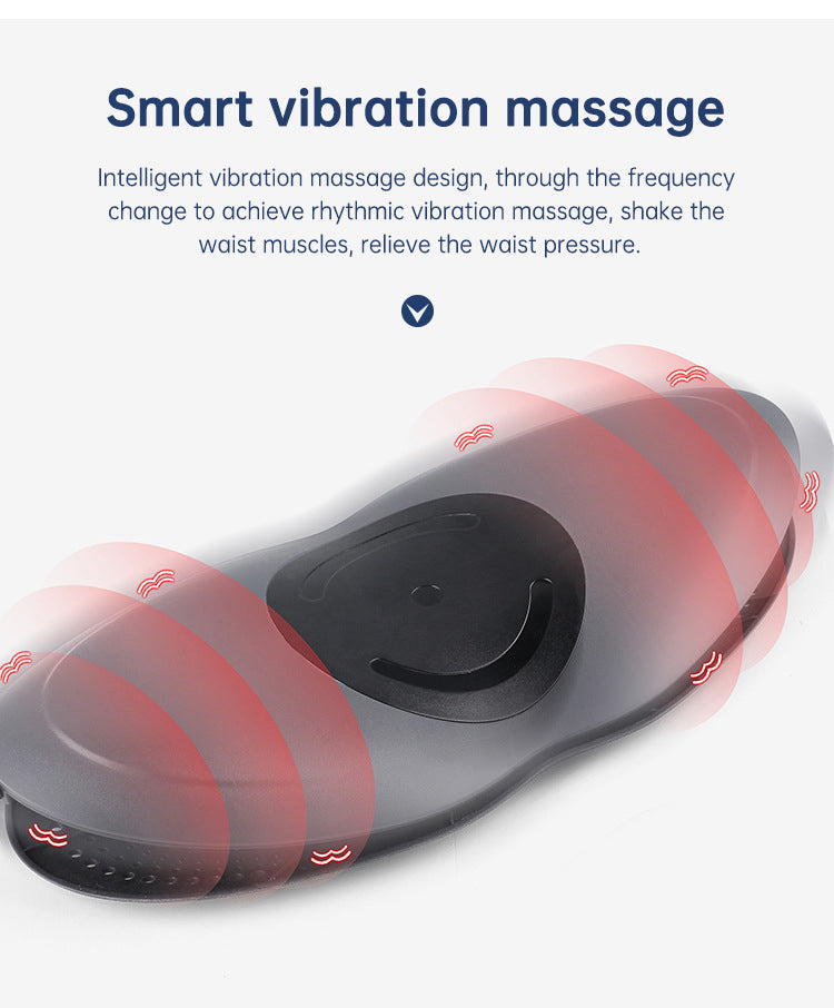 Waist Massager Lumbar Traction Inflatable Hot Compress Back Cervical Stretcher Massage Air Pressure Reduce Relief Pain eprolo