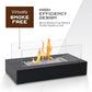 Desktop alcohol fireplace indoor metal fireplace rectangular portable real fire fireplace outdoor fireplace eprolo