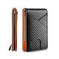 New Carbon Fiber Dollar Clip Contrast Color Pull Leather Wallet Wallet Men's Banknote Clip Wallet eprolo