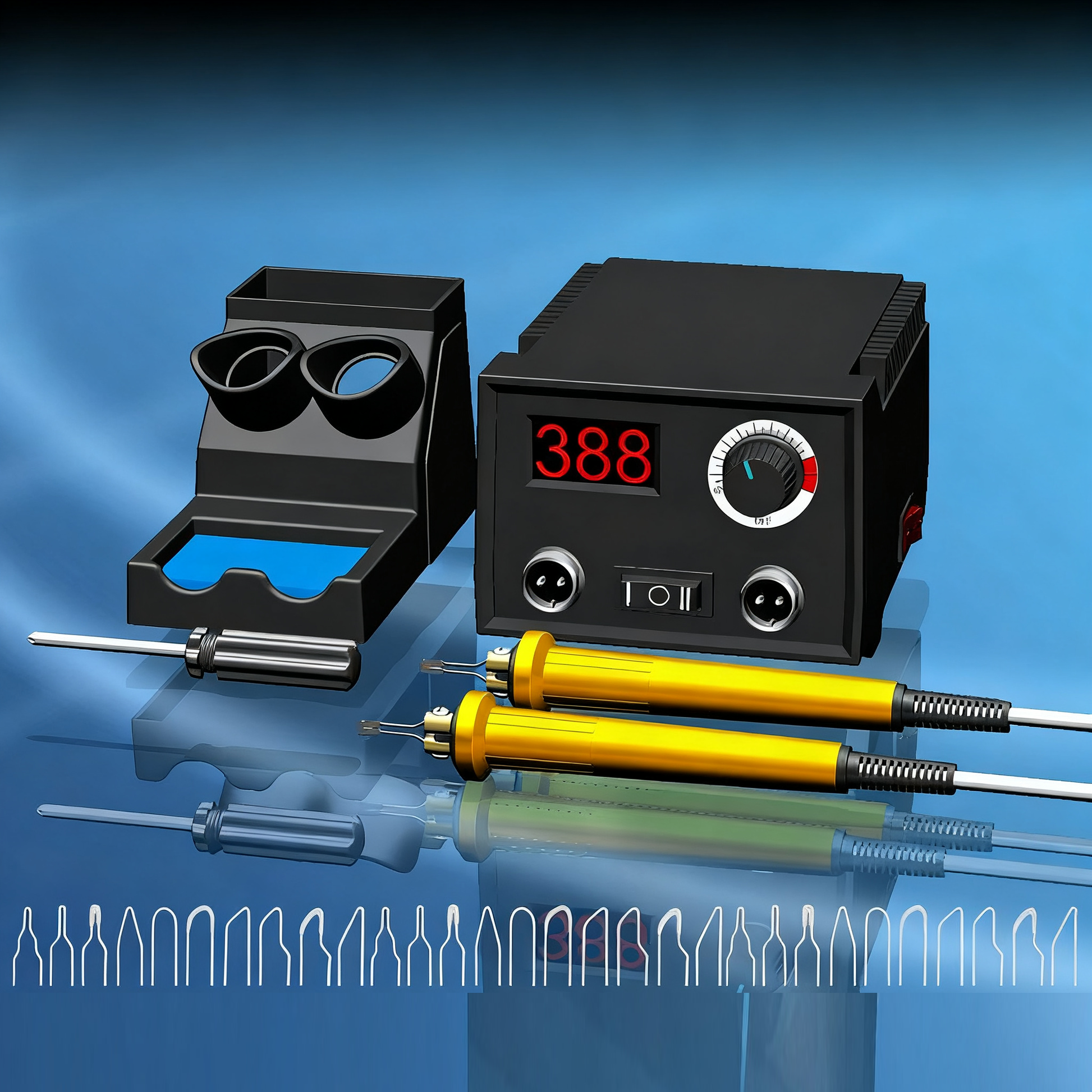 Pengjia Temperature Regulating Pyrography Machine Board Pyrography Tool Set Pyrography Wood Burning Pen Electric Iron Brush eprolo