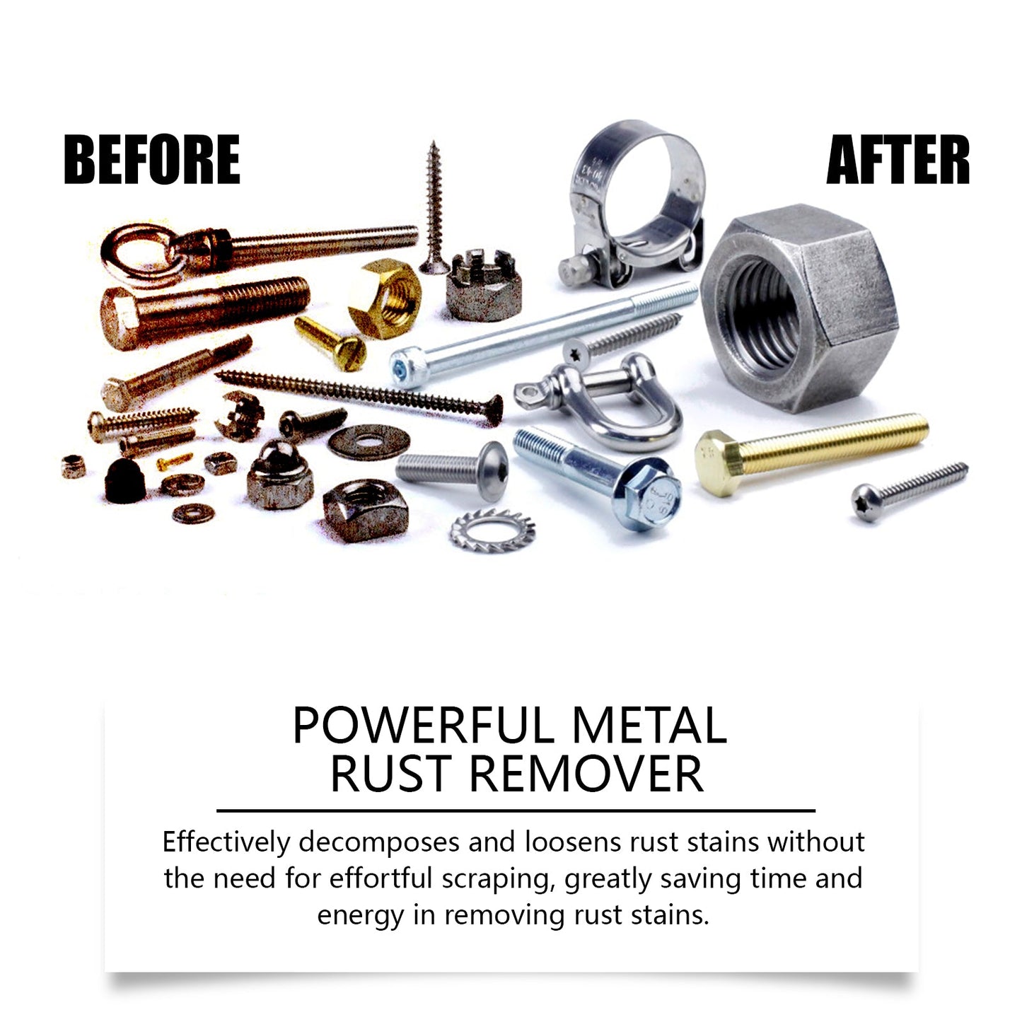 Rayhong Metal Rust Remover, Vehicle Cleaning Paint Tire Rust Remover And Rust Remover Curing Agent eprolo