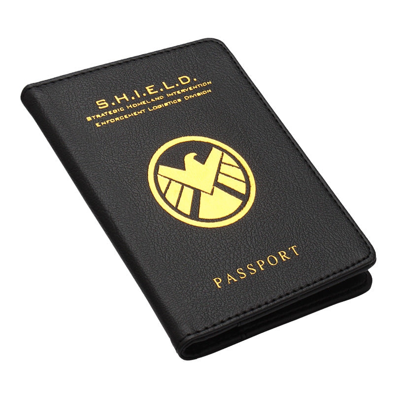 Batman Passport Holder Black Panther Kingdom Passport Set Marvel Hero Ticket Holder eprolo
