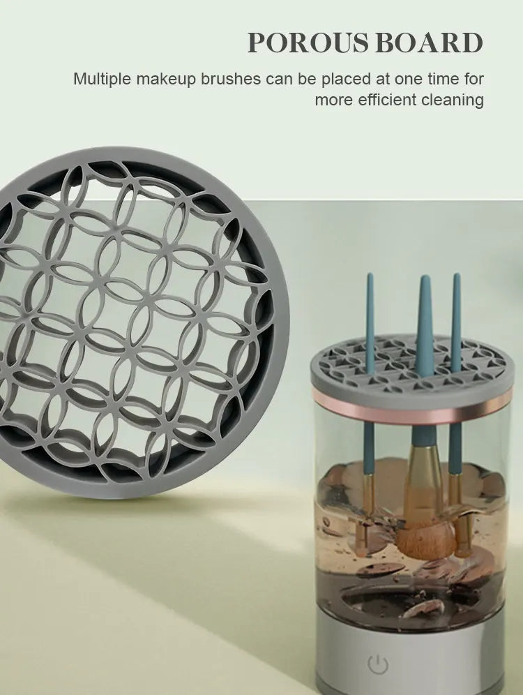 3 in 1 Automatic USB Automatic portable spinning makeup brush cleaner device makeup brush cleaner eprolo