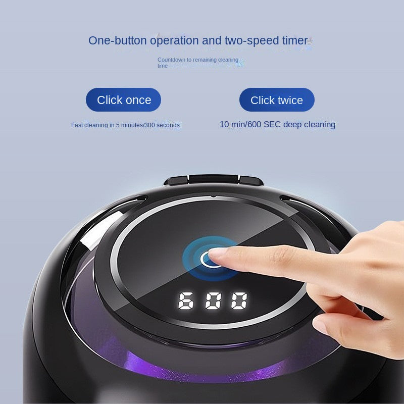 Ultrasonic Denture Cleaner Portable Retainer and Aligner Cleaning Device eprolo