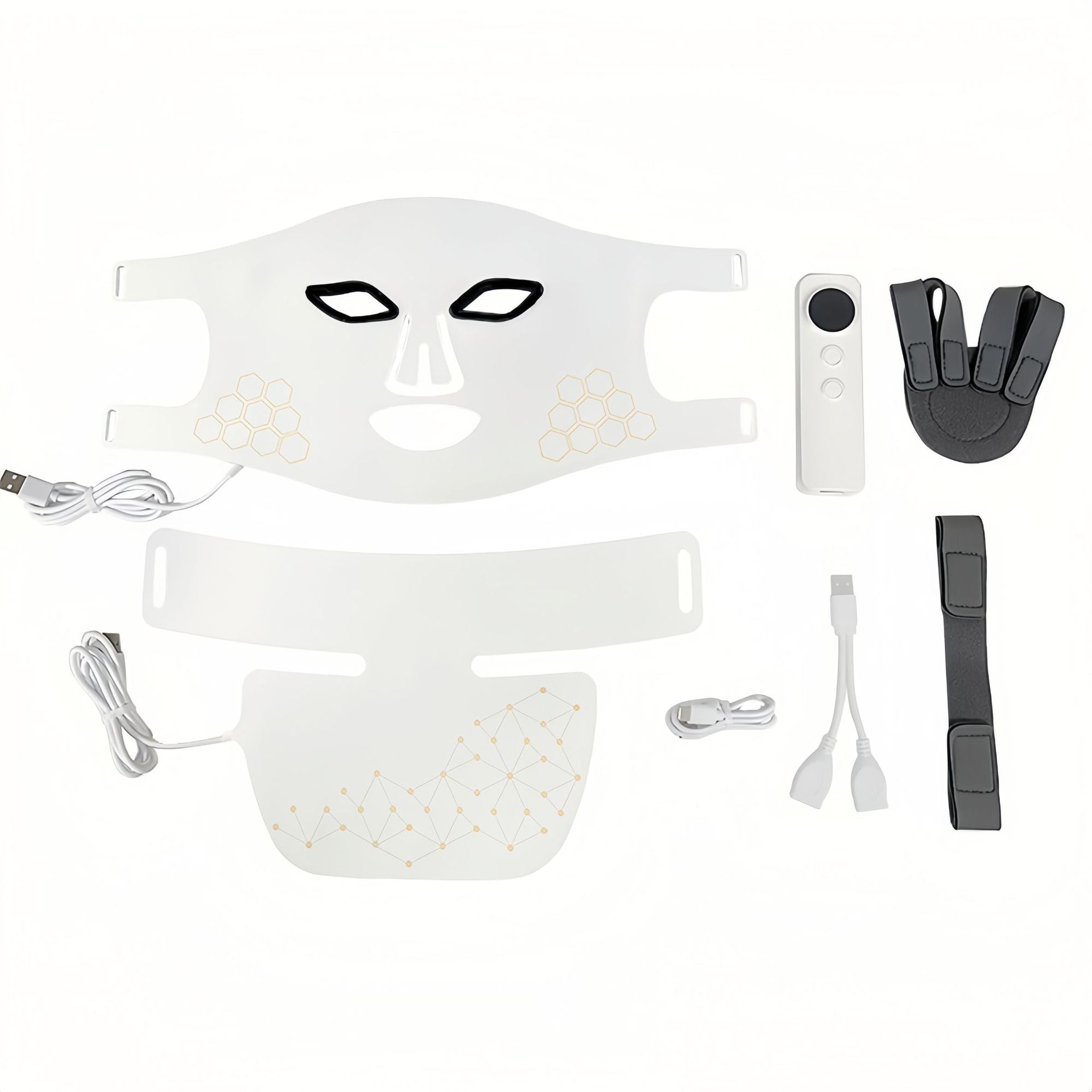 Photon facial rejuvenation mask beauty set with infrared therapy combination eprolo