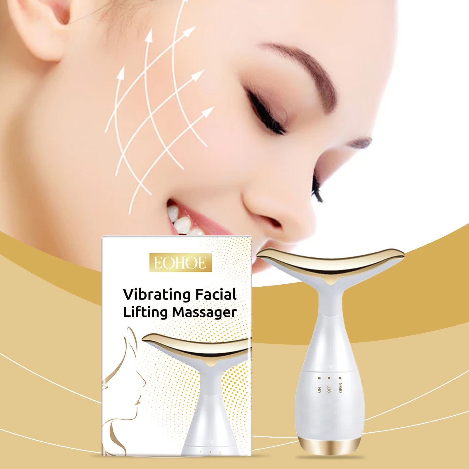 Face Firming Machine Face Lift Massage Gentle Comfort Repair Small Portable Massager eprolo