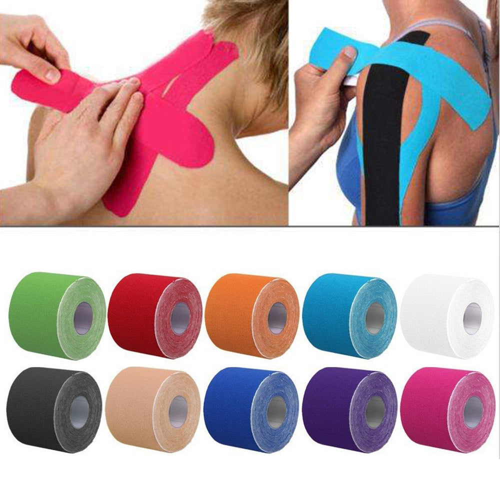 Sports muscle protector with all cotton waterproof 5cm muscle patch/intramuscular effect kinesiology tape eprolo