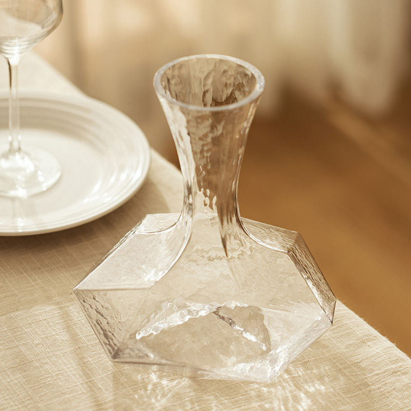 Wine Decanter Cube Diamond Breathable Rapid Wine Bottle for Home Luxury High-End Glass Red Wine Aerator eprolo