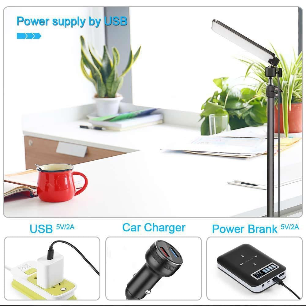 Camping Light LED Rechargeable Outdoor Tent Light USB 5V Power Supply 1.8 Meter Telescopic Pole eprolo