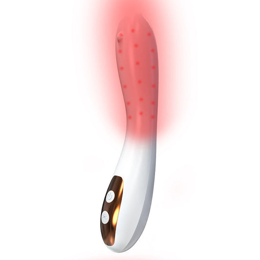 Female Private Care Vibrator with Infrared Therapy, Heated Climax Stick, Red Light Wellness Device eprolo