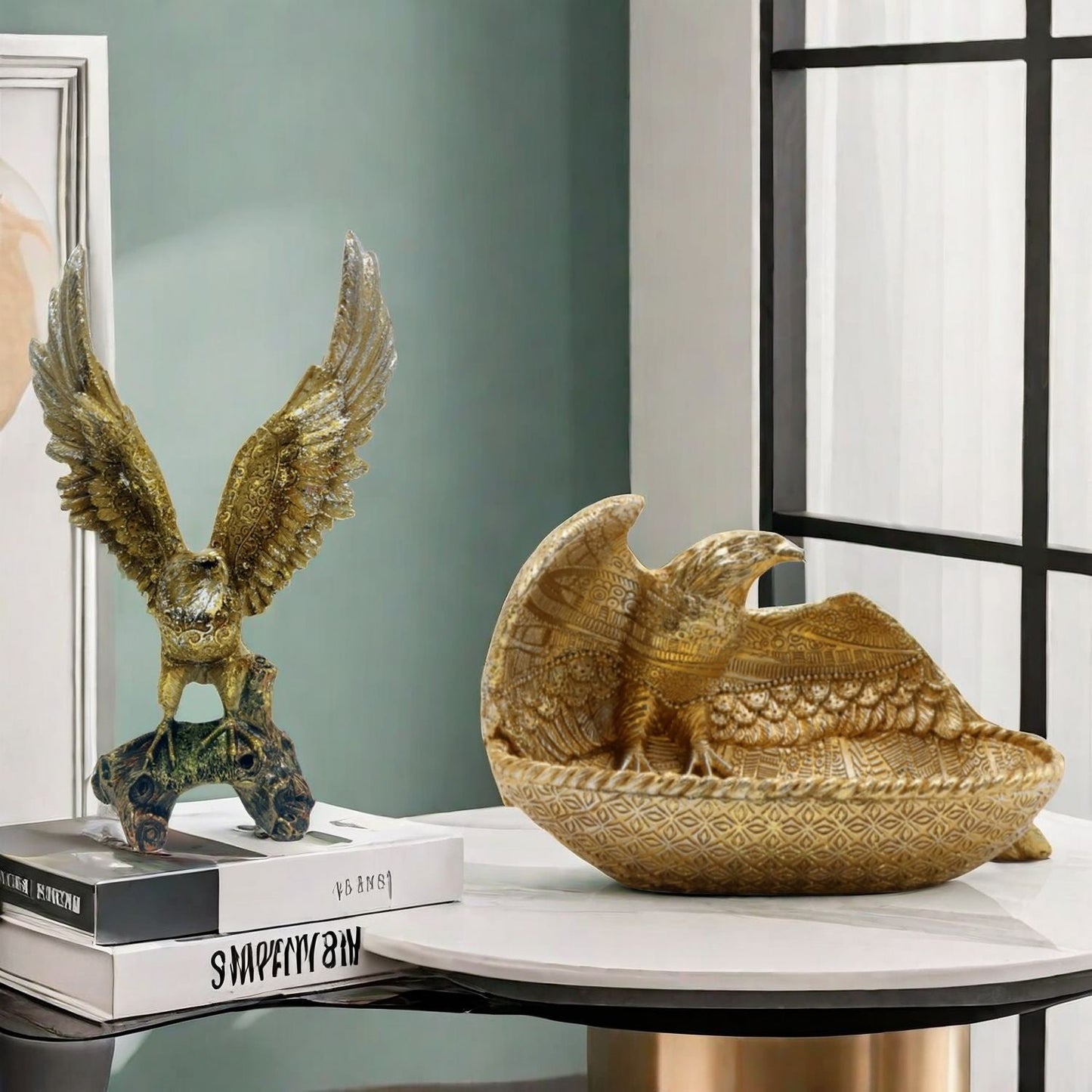 Resin handicrafts opening gifts ornaments home wine cabinet decorations eprolo