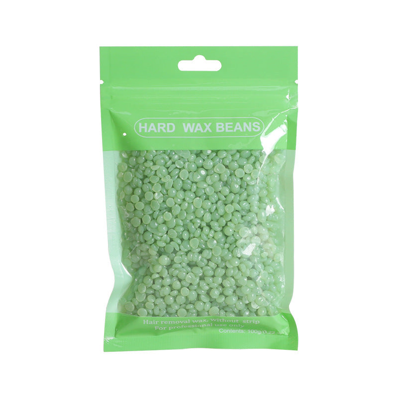 10pcs Hair Removal Hard Wax Beans, 100g Bag, Suitable for Bikini, Underarms, and Full Body, Hot Wax Depilation eprolo