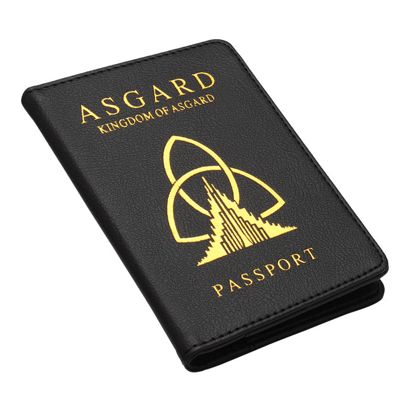 Batman Passport Holder Black Panther Kingdom Passport Set Marvel Hero Ticket Holder eprolo