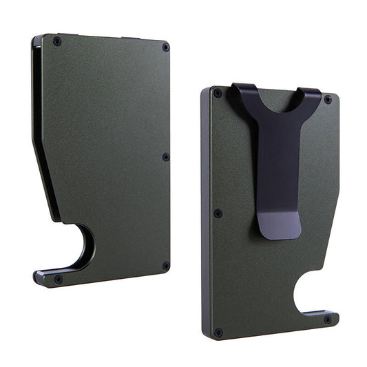 Aluminum Alloy Card Box RFID Anti-Magnetic Anti-Theft Card Box Metal Automatic Bullet Card Credit Card Box Spot AK-2 eprolo