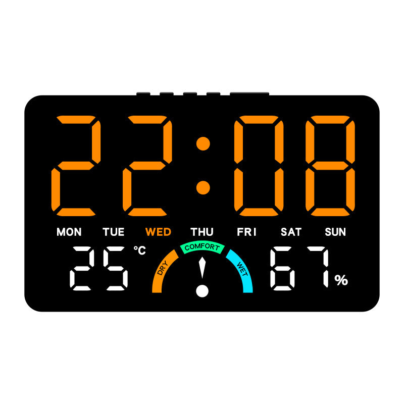 Digital Alarm Clock with Temperature & Humidity Display, Dual Alarm, Snooze eprolo