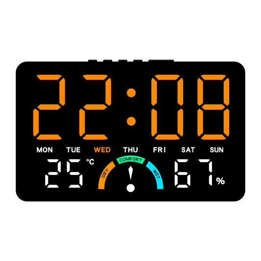 Digital Alarm Clock with Temperature & Humidity Display, Dual Alarm, Snooze eprolo