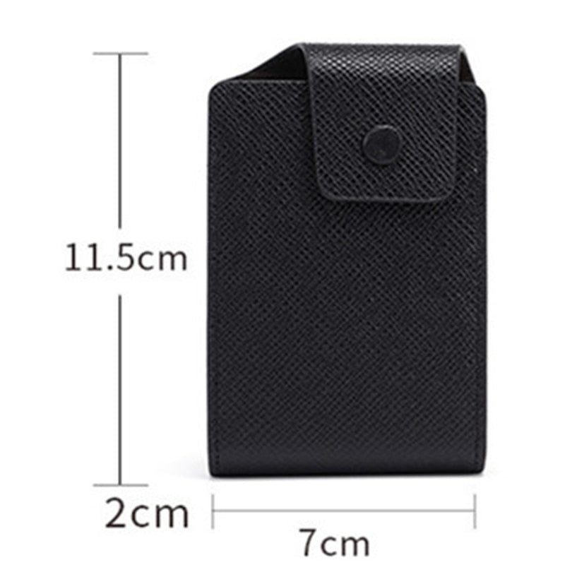 Multi-Function Pocket Storage Bag Organizer Mini Card Wallet Holder For Mens Womens PU Leather Coin Purse Bag 10 Card Slots eprolo