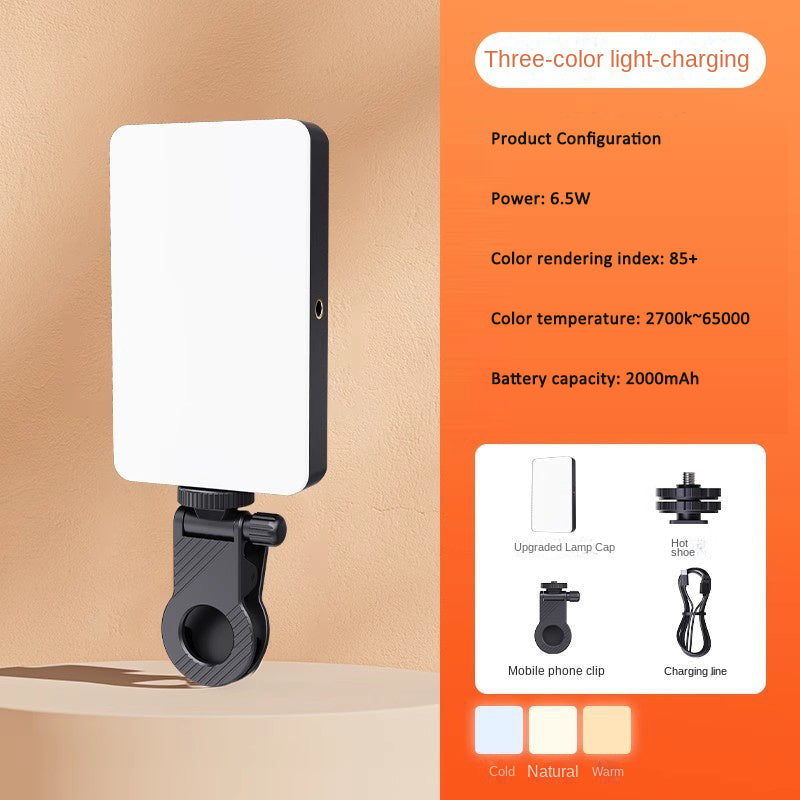 Cross-border Mobile Live Streaming Video Photography Fill Light LED Flash Light Camera Lighting Lamp Video Conference VLOG Lamp eprolo