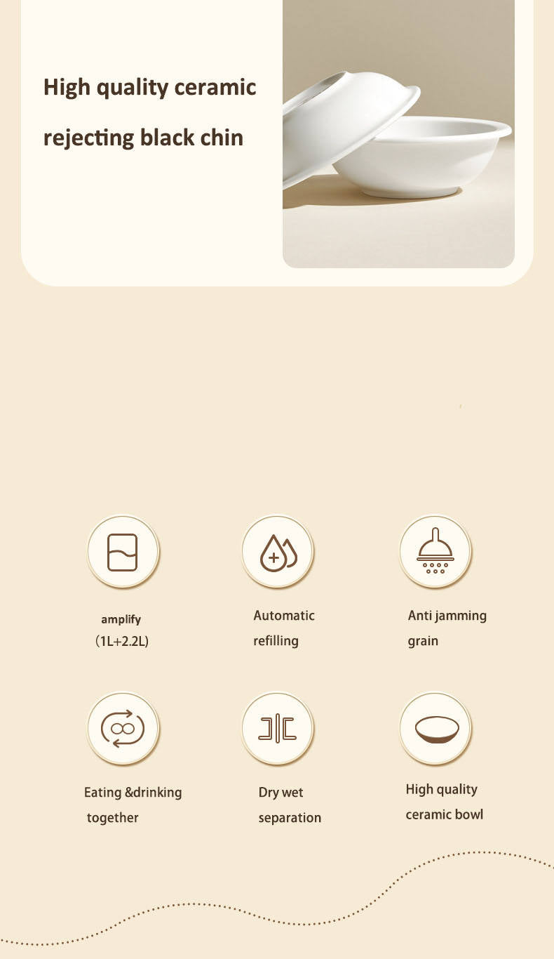 Automatic Cat Feeder Pet Bowls Dispenser Stainless Steel Bowls Cat Dog Pet Feeder Automatic eprolo