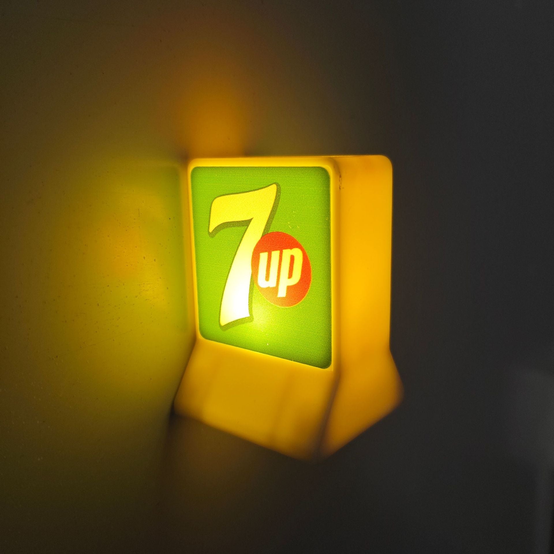 Creative Beverage Magnetic Fridge Sticker Mini  Decor 3D Stereo Light-up Sign Ornament eprolo