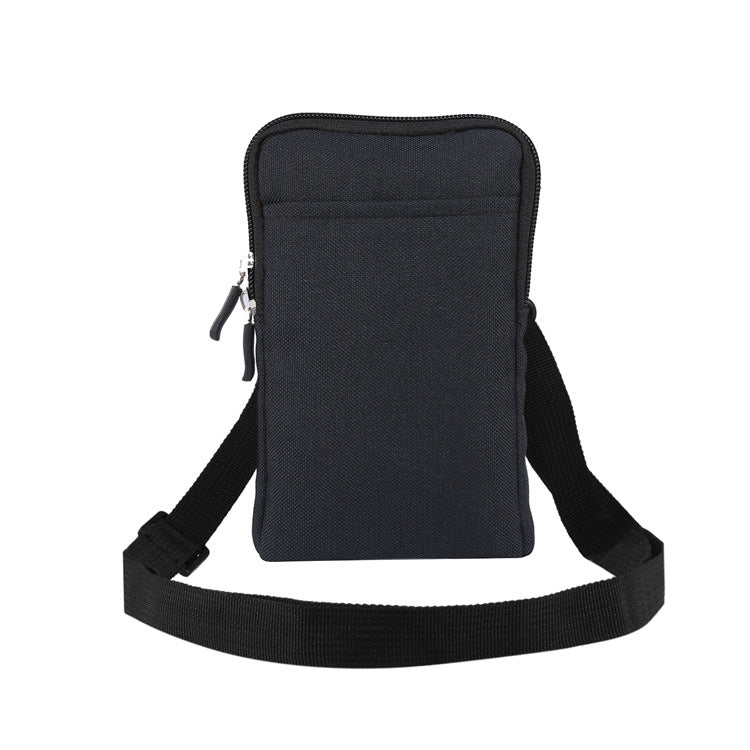 Multifunctional Phone Bag with Belt Loop, Lightweight Fabric Waist Bag for Men and Women, Portable Mini Shoulder Crossbody Bag for Outdoor Activities eprolo