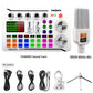 F998Pro live singing sound card white English version intelligent noise reduction integrated microphone eprolo