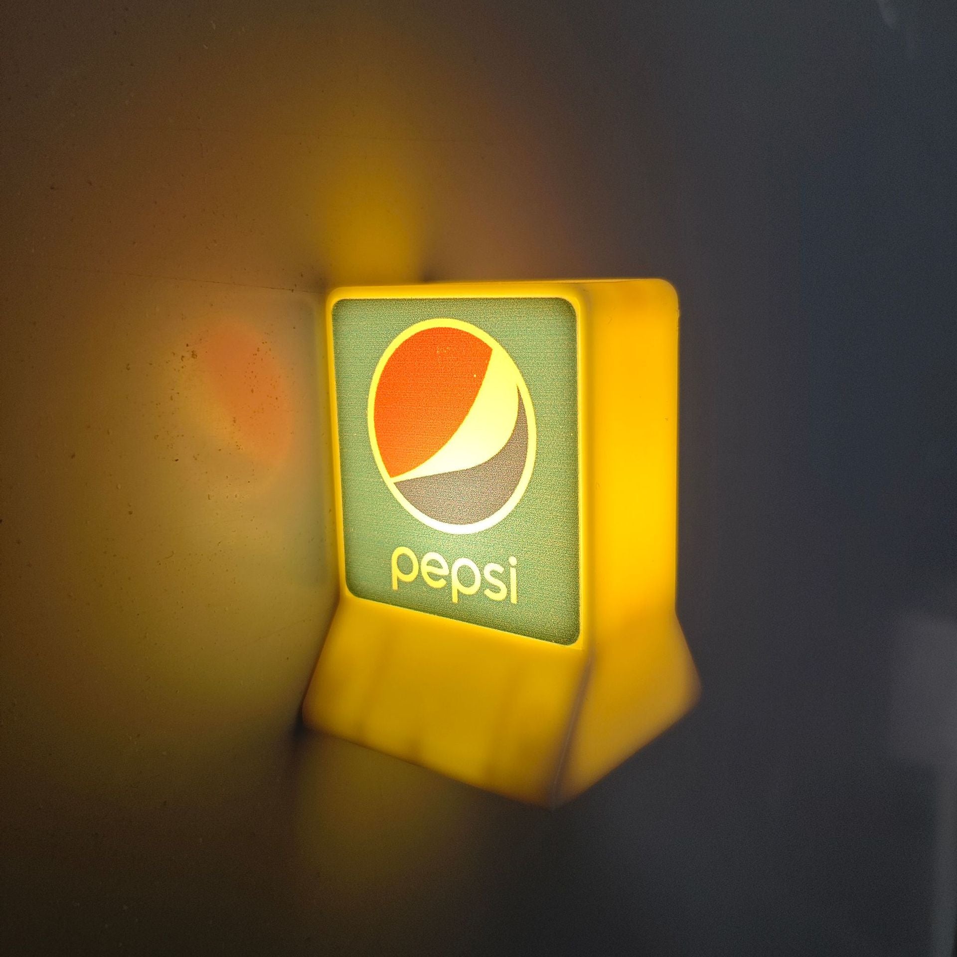 Creative Beverage Magnetic Fridge Sticker Mini  Decor 3D Stereo Light-up Sign Ornament eprolo