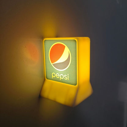 Creative Beverage Magnetic Fridge Sticker Mini  Decor 3D Stereo Light-up Sign Ornament eprolo