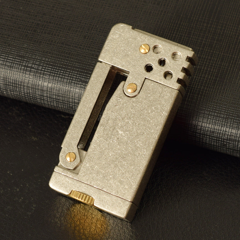 Dolphin Kerosene Lighter 696 Model Side-Press Ignition Vintage Retro Creative Men's Gift Lighter eprolo