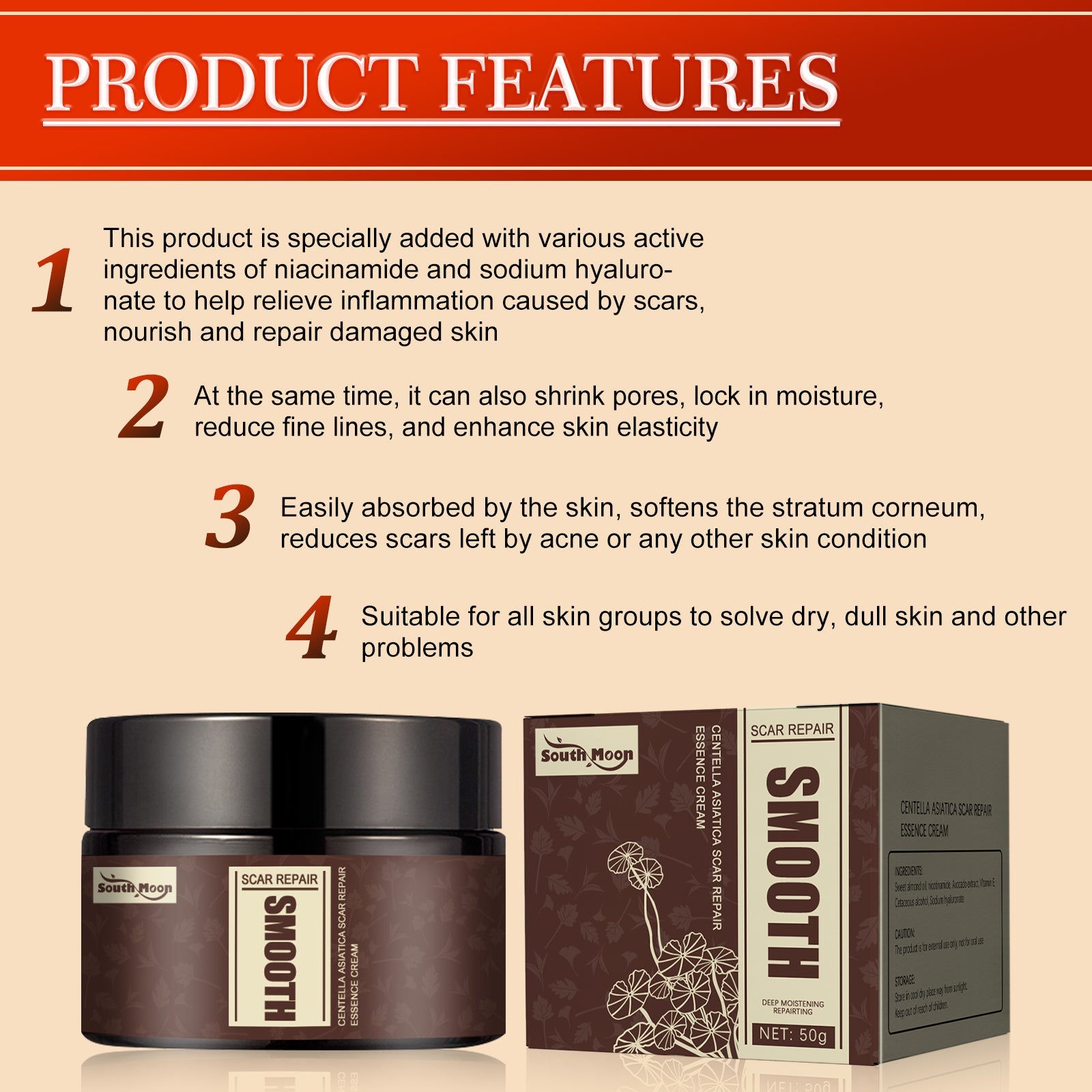 Centella Repair Scar Recovery Cream eprolo