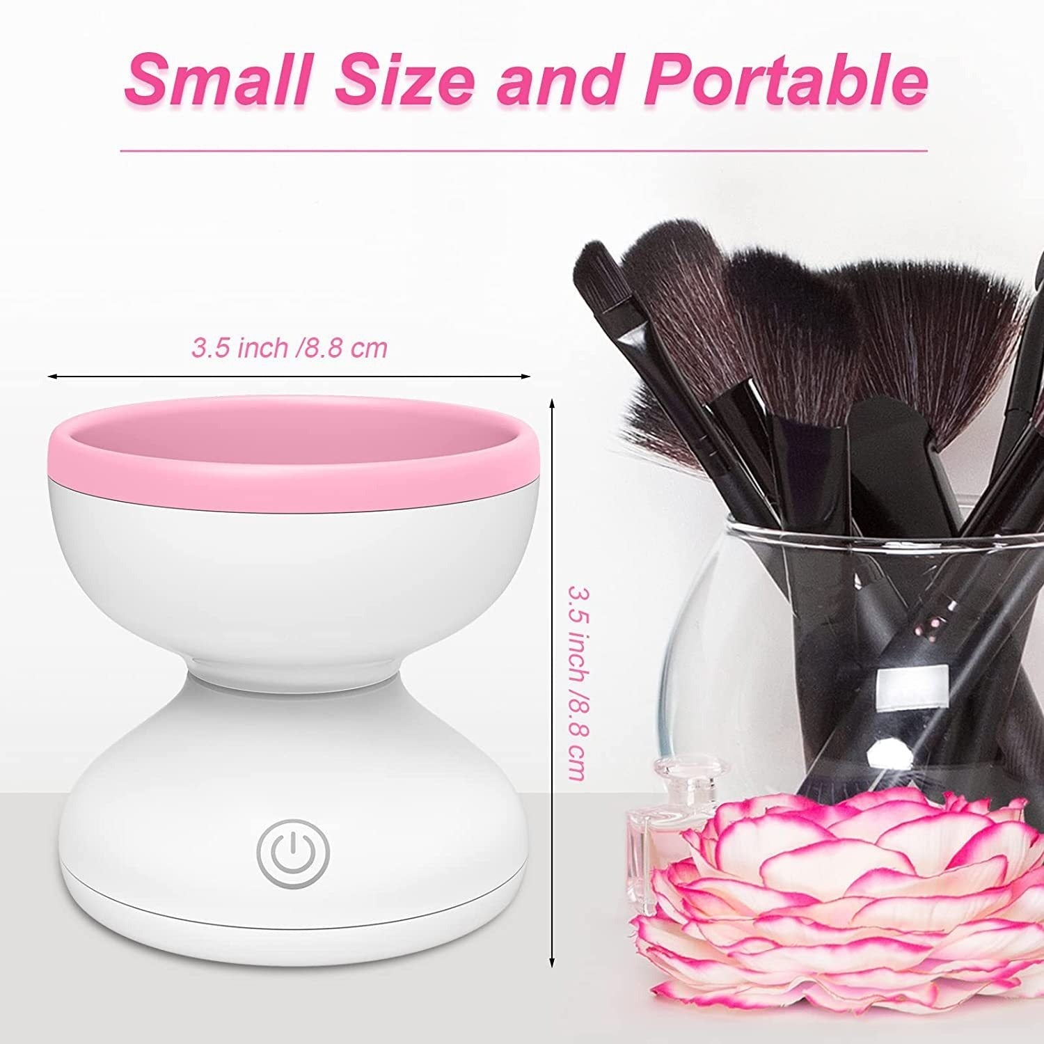 Makeup brush Automatic brush cleaner Rechargeable makeup tool cleaning artifact eprolo