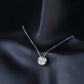 1 Carat Moissanite 925 Sterling Silver Necklace eprolo