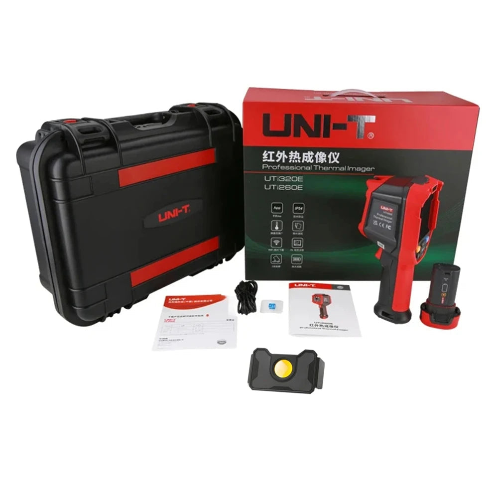 UNI-T UTi260E UTi320E Thermal Imager High Resolution Infrared Thermal Camera Infrared Heat Image Thermographic Camera alfamoba
