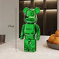 27cm Graffiti Bear Statue Paint Block Bear Decor Resin Desktop Ornaments Home Decoration Living Room Bear Floor Sculpture Gifts eprolo