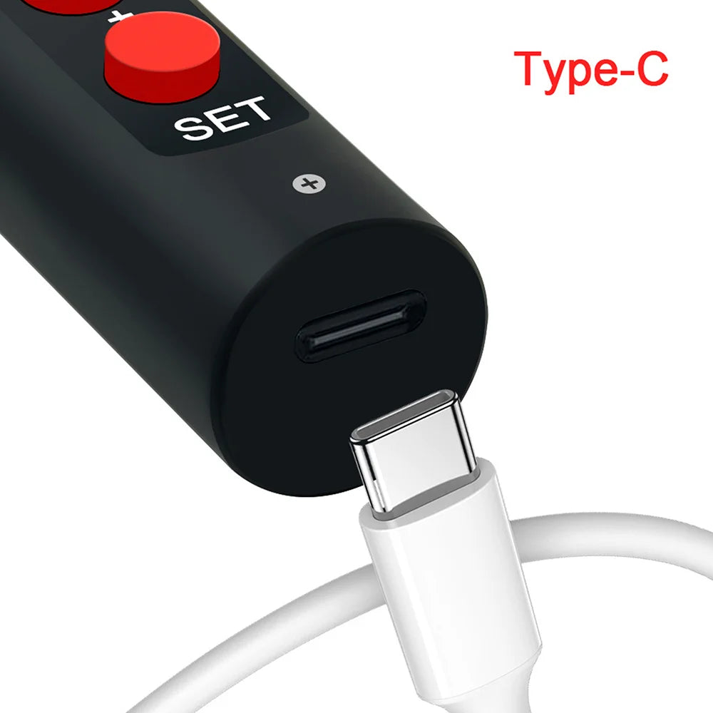 Type C  Smart Soldering Iron with PD/QC 65W Fast Charging Adjustable Temperature Control for Electronics PCB Repair Tool alfamoba